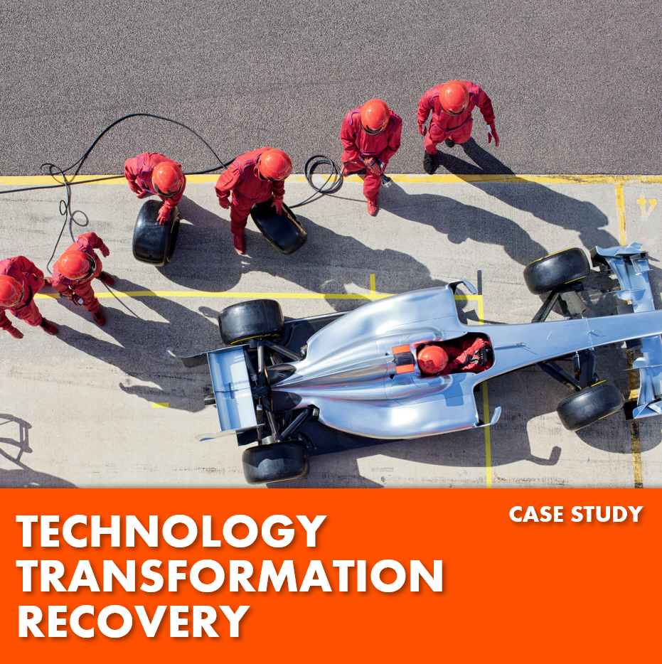 Relentica Case Study - Technology Transformation Recovery