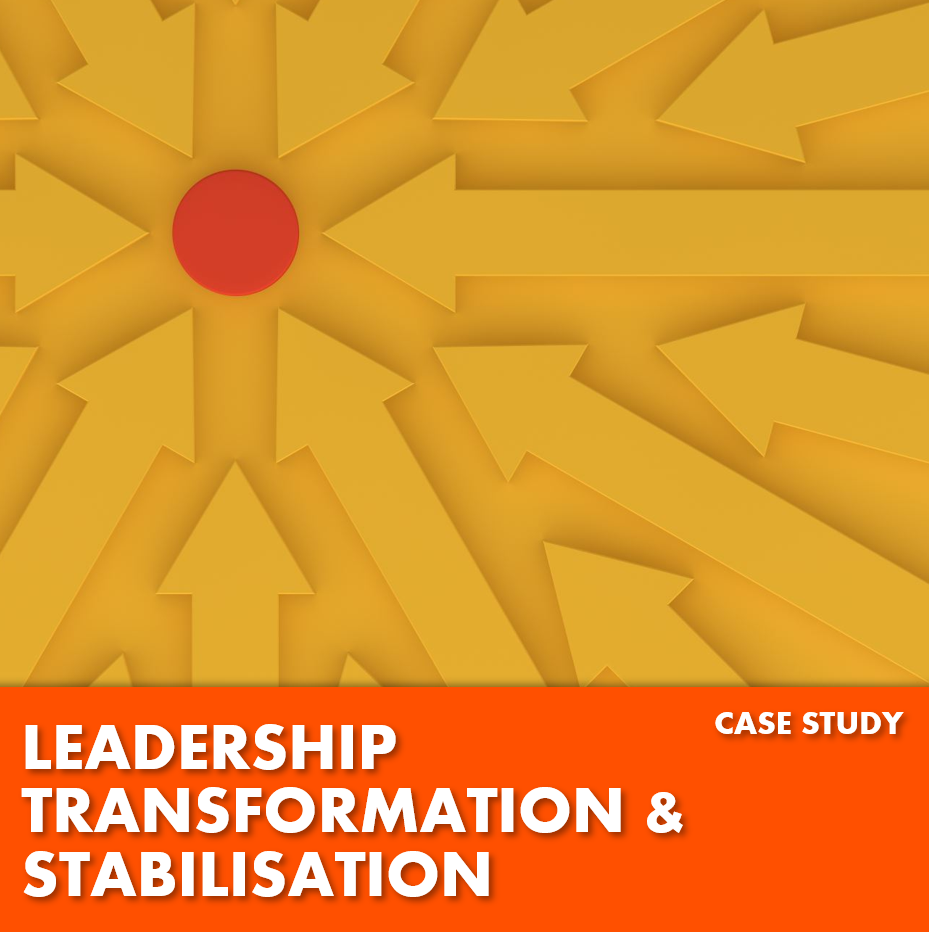Relentica Case Study - Leadership Transformation & Stabilisation