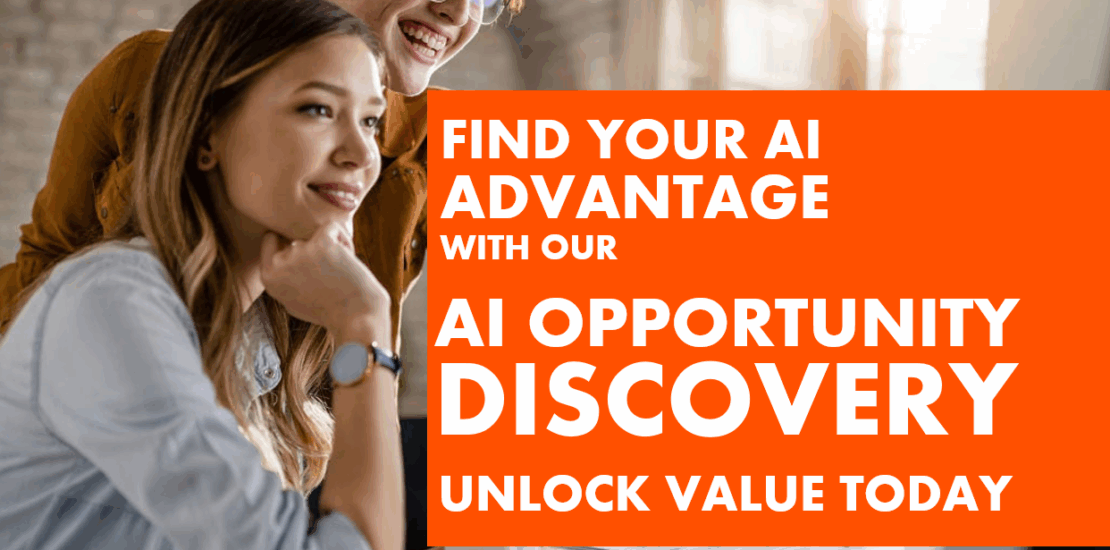 Blog - wo women completing the AI Opportunity Discovery with a client